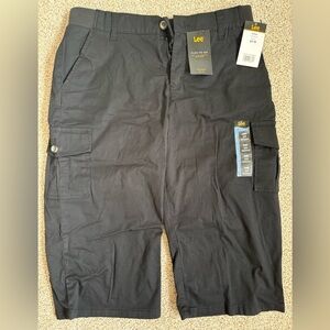 Lee Women’s Black Cargo Skimmer Shorts